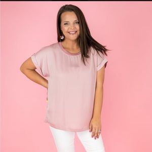 Silky Mauve top